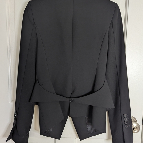 BCBGMaxAzria Women's Elegant Black Blazer Suit Jacket Size XXS - Picture 2 of 14